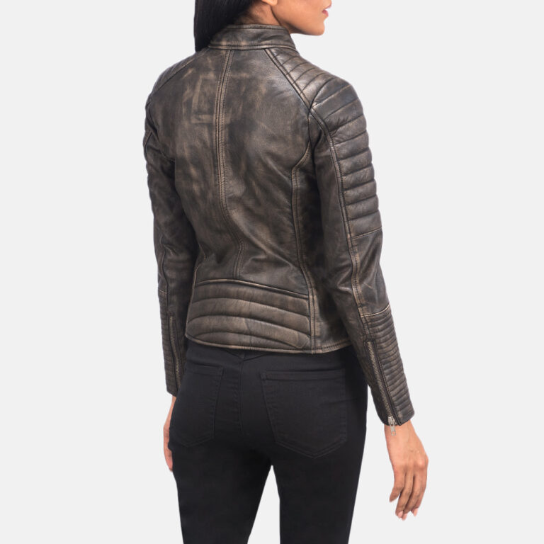 Womens Adalyn Quilted Distressed Brown Cafe Racer Jacket_5423 copy-8-1623148675440